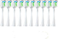 10PCS Replacement Brush Heads Compatible for SOOCAS X3/X3U/X5 Toothbrush Soft Suitable Vacuum Bristle Nozzles(10pcs White)