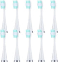 10pcs/lot Ultrasonic Electric Toothbrush Heads Replacement Brush Compatible for Whitening Teeth(White)