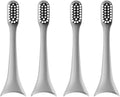 Replacement Toothbrush Head Compatible for T2 Electric Accessories Adult Nozzle(4pcs Grey)