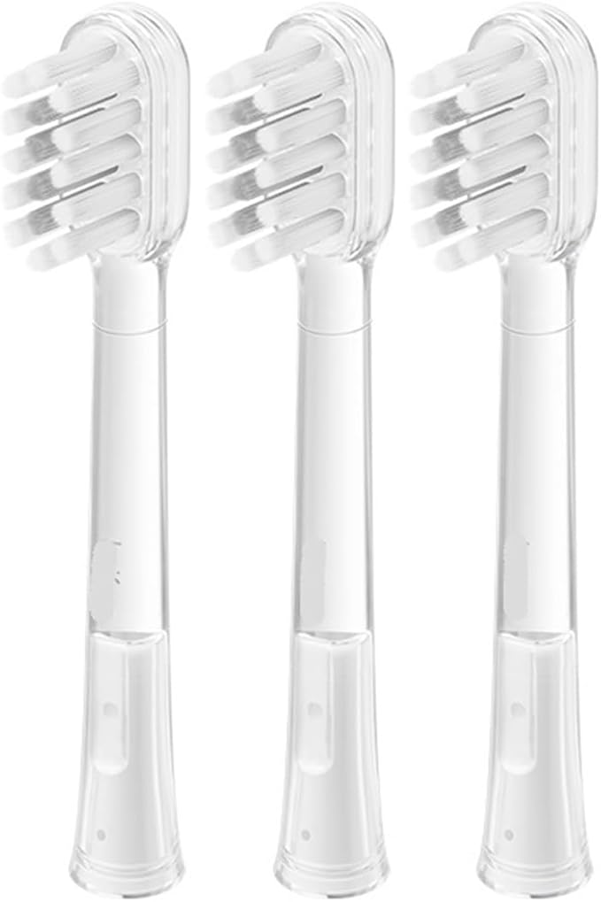 Compatible for Laifen Electric Toothbrush Head LFTBO1-S LFTB01-P ABS LFTB01-A Oscillation &amp Vibration(Standard Clean x3)