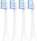 Electric Toothbrush Head Brush Replacement(White Clean 4 Pcs)