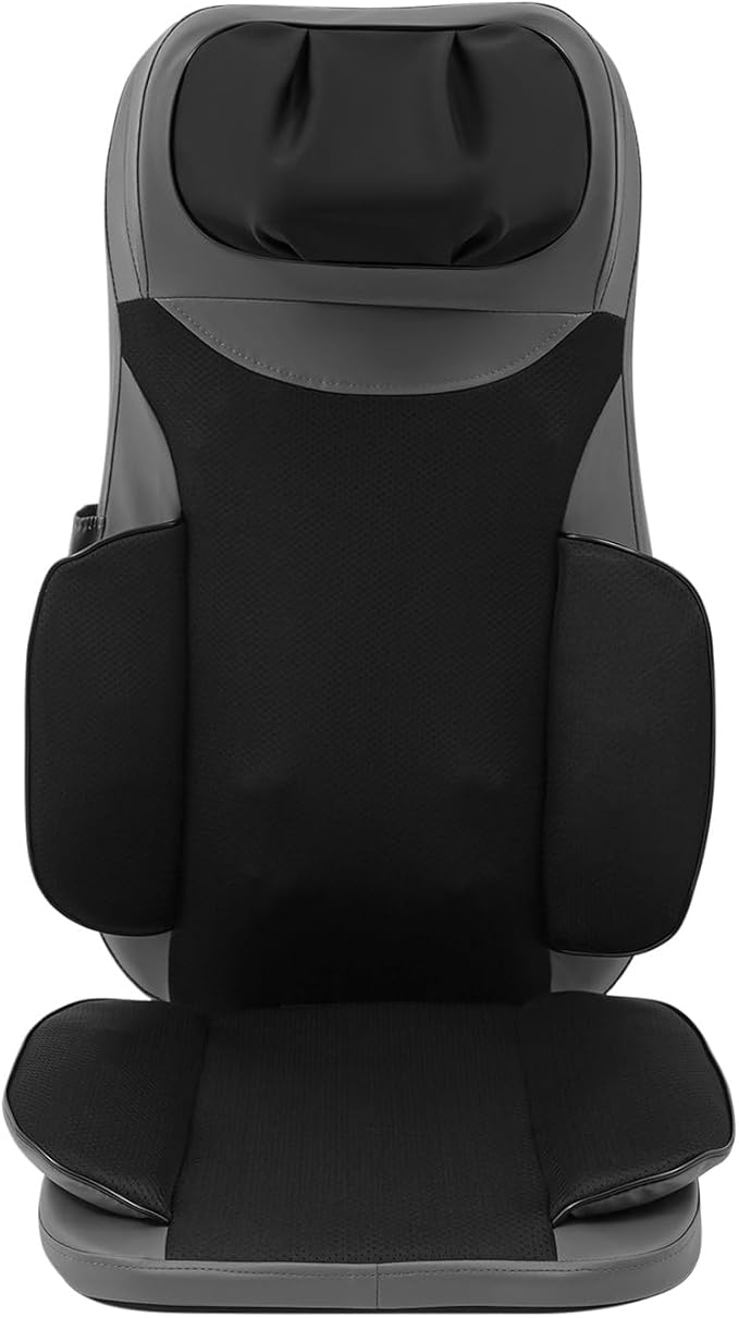 Massage Cushion for Neck and Back Comfortable Back Massage for Pain Relief 5-in-1 Massages Chair with Heat for Office Home Car 3D Floating