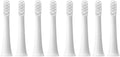 8PCS Compatible for XIAOMI MIJIA T100 Replacement Brush Heads Sonic Electric Toothbrush Vacuum Soft Bristle Suitable Nozzles(8White)