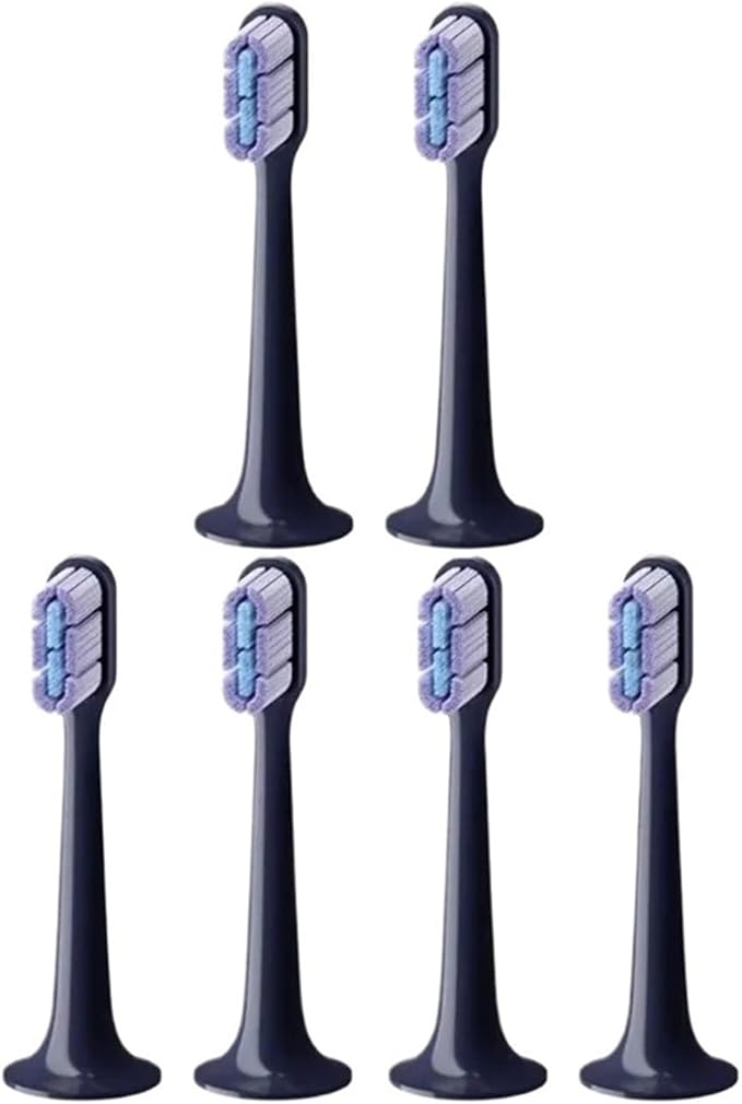 Compatible for Xiaomi Toothbrush Head T700 Sonic Waterproof Soft Health Replacement Bristles 2/4/6Pcs(6pcs)