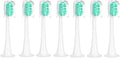 Compatible for T300/T500/T700 Replacement Brush Heads with Caps Sealed Package Soft (14pcs)(Green)