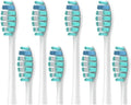 Compatible for Sonicool Electric Toothbrush Head 051B Cleaning Replacement Bristle Brush Heads Nozzles(8PCS White)