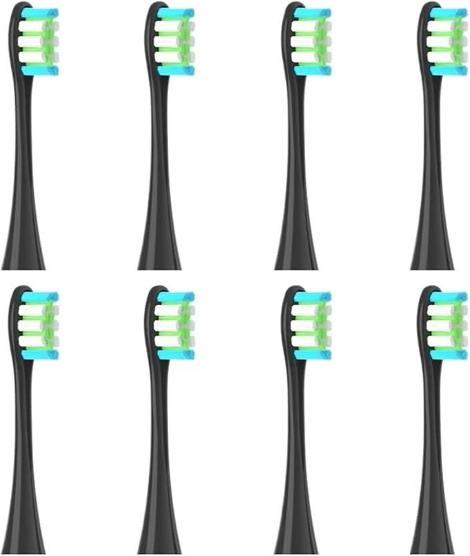 16 PCS Replacement Brush Heads Compatible for X/X PRO/ Z1/ F1/ One/Air 2 /SE/Flow Soft Vacuum Bristle Nozzles(Black)