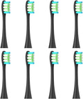 16 PCS Replacement Brush Heads Compatible for X/X PRO/ Z1/ F1/ One/Air 2 /SE/Flow Soft Suitable Vacuum Bristle Nozzles(Black)