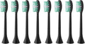 Replacement Toothbrush HeadsCompatible for Lenovo B002DC/B009DC/B001 Cleaning Whitening4-16pcs(8pcs Black)