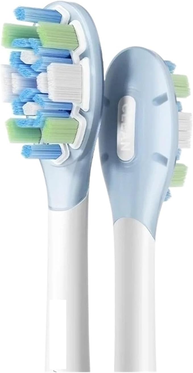 Compatible for MBS308 Toothbrush Brush Head 3PCS(Purple)