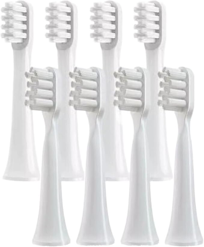8Pcs Standard Clean and Sensitive Toothbrush HeadsCompatible for T100 Mi Smart Electric Replacement(8 Assorted (Pink))