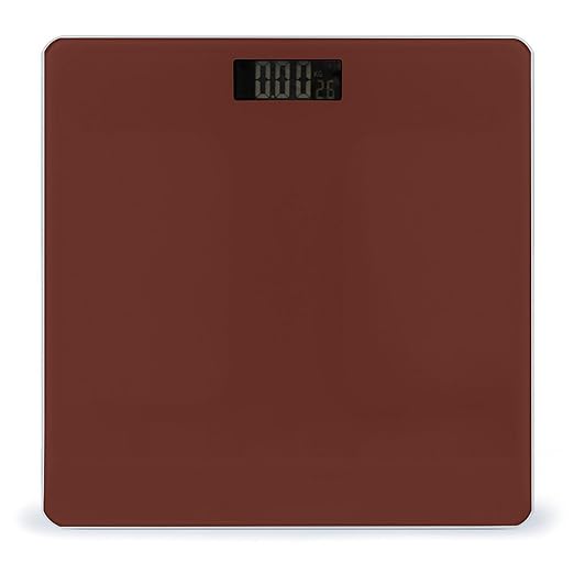 Women's Digital Bathroom Weighing Scale Automatic Switch Energy Saving Scale Smart Scale for Body Weight Red