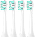 Compatible for Philips HX6100 HX6220 HX6212 HX6312 HX6411 HX6431 HX6500 HX6511 HX6512 Replacement DuPon Toothbrush Soft Bristle Brush Heads(Ivory)