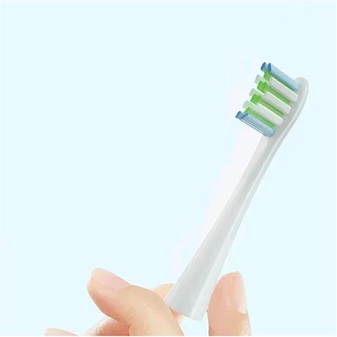 Replacement Brush HeadsCompatible for Oclean X/X PRO/Air 2 /SE / Z1/ F1/ OneDuPont Deep Cleaning Nozzles Sonic Soft(16pcs Green)