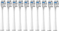 10PCS Vacuum Replacement Brush Heads Compatible for Y1S/Y4/U1/U2/U3/P1/P4 Soft Toothbrush Clean Nozzles(10PureGray)