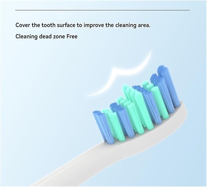 12pcs Replace Toothbrush HeadCompatible for M3MAME/i2/i3/i5/V2/M1(Large)