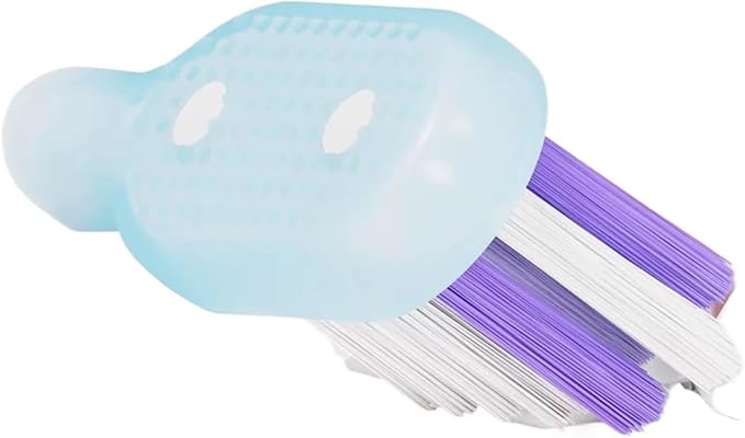 3/6pcs ForCompatible for Laifen LFTB01-P ABS LFTB01-A Electric Tooth Brush Heads(Sky Blue)