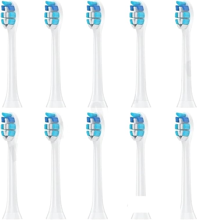 Replacement Brush Heads Compatible for HX6064/HX6730/HX3226/HX6721/HX9911/HX9023/HX3220 Electric Toothbrush Nozzles