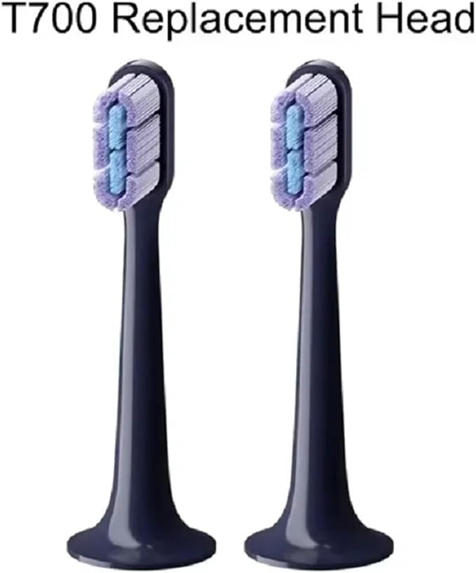 Compatible for Xiaomi Mijia 2/4/6Pcs Soft Bristles Toothbrush Head - Replacement for T700 Sonic Toothbrush Waterproof(6pcs)