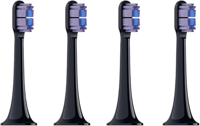 Replacement Brush HeadsCompatible for XIAOMI MIJIA T700 Electric Toothbrush(4 PCS Purple)
