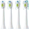 Replacement Toothbrush Heads Compatible with Philips Electric for EasyClean HealthyWhite and Other Snap-On Handles(4pcs White)