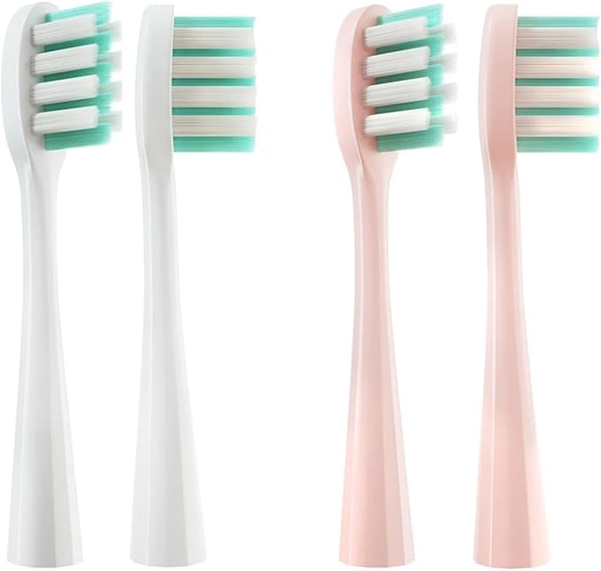 Replacement Toothbrush Heads Compatible for Y1/Y1S/Y1pro/Y3/Y4/Y5/P1/P3/P4/P5/P10/U1/U2/U3/U4/U2S/U3S/F2/F1 Series(16pink B)