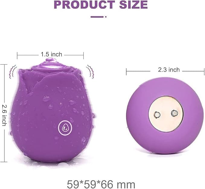 2026 Newly Portable Vibrating Massager -Clitioral Sucker Relaxes Muscles Viboators Toy 10 Modes Couples - for Body and Back Foot Silent Personal for Sports Massage Adult Tools Relaxation XJH-Purple05