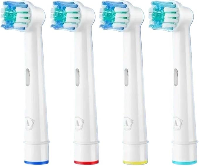 Precision Replacement Toothbrush Heads Compatible For Oral B Compatible For Braun Electric Toothbrush 4-16 Pcs/Set For Smart Genius(16pcs head)