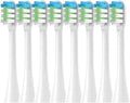 12 Pieces Toothbrush HeadsCompatible for Apiyoo P7 Y8 SUP 【12pcs Heads】 P7/T9/T10 Rechargeable Sonic Electric