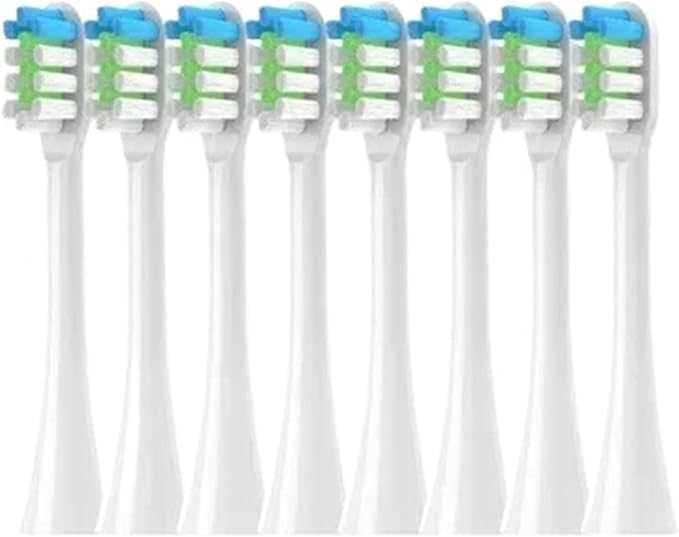 12 Pieces Toothbrush HeadsCompatible for Apiyoo P7 Y8 SUP 【12pcs Heads】 P7/T9/T10 Rechargeable Sonic Electric