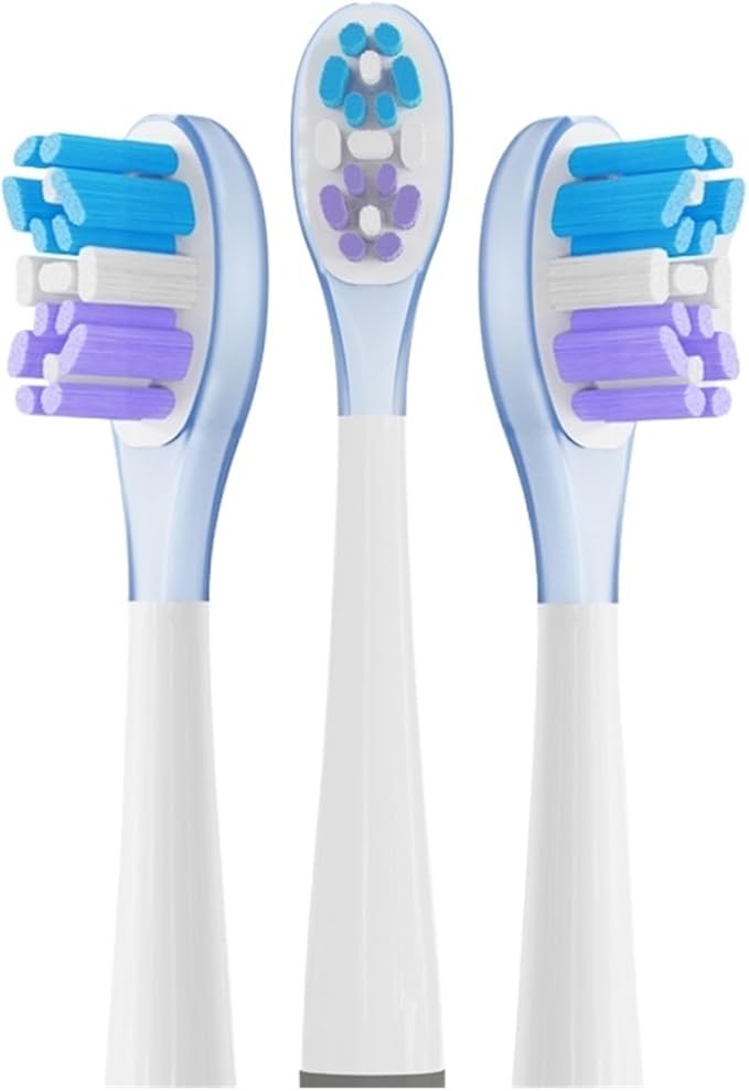 Wholesale Replace Brush Head Compatible for USMILE Y1S/Y4/U1/U2/U3/P1/P4 All Series Models Vacuum Packaging Fading Bristles(20pcs BluePurple)