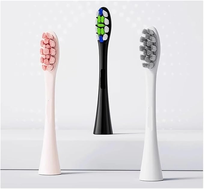 Replacement Brush Head Compatible for Oclean X/X PRO/ Z1/ F1/ One/Air 2 Toothbrush Heads with Bristle nozzles(Oclean P1S12 2PCS)