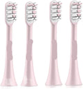 Electric Toothbrush Head Replacement Parts X1 X3 X3U X5 Sonic(Pink 4 pcs)