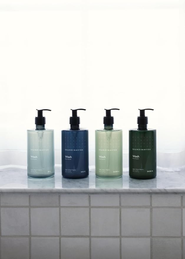 Skandinavisk FJORD Hand &amp Body Wash Scent notes: Apple and pear blossom orchard fruits and redcurrants 16.91 fl. oz.