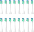 Replacement Toothbrush HeadsCompatible for Panasonic Doltz EW-DC01/DC12/PDL54/PDP51/EW1031/DE92/WEW0980/DL40/DL75/DL82(16pcs White)