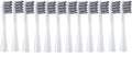 Replacement Brush Heads Compatible for Soft Bristle Nozzles 3 X/X PRO/ Z1/ F1/ One/Air 2 /SE Sonic Electric Toothbrush(12Gray)