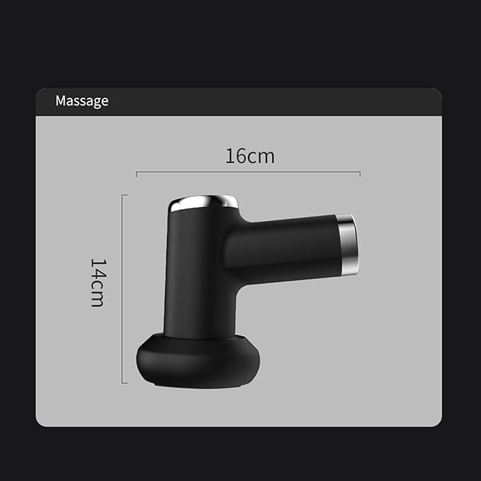 Cordless Electric Back Massager Handheld Muscle Massager Rechargeable Portable Massage Device for Women Men Muscle Relaxation Pink
