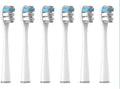 6CS Toothbrushes HeadCompatible for Y1S/Y4/U1/U2/U3/P1/P4 Toothbrush(6CircylarWhite)