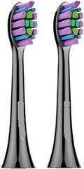NB-1 Replacement Toothbrush Heads Soft Sristle Brush Head for Sonic Teethbrush(Black Standard)