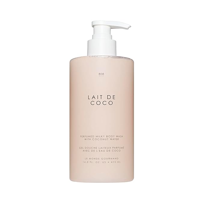 Le Monde Gourmand Lait de Coco Perfumed Milky Body Wash - 14 fl oz (414 ml) - Vanilla Praline Warm Notes