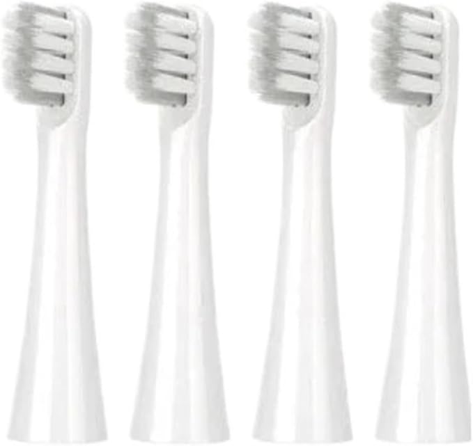 Replacement Electric Toothbrush Heads Compatible Compatible for SOOCAS EX3 SO White T100 Bristles4-16PCS(4PCS)
