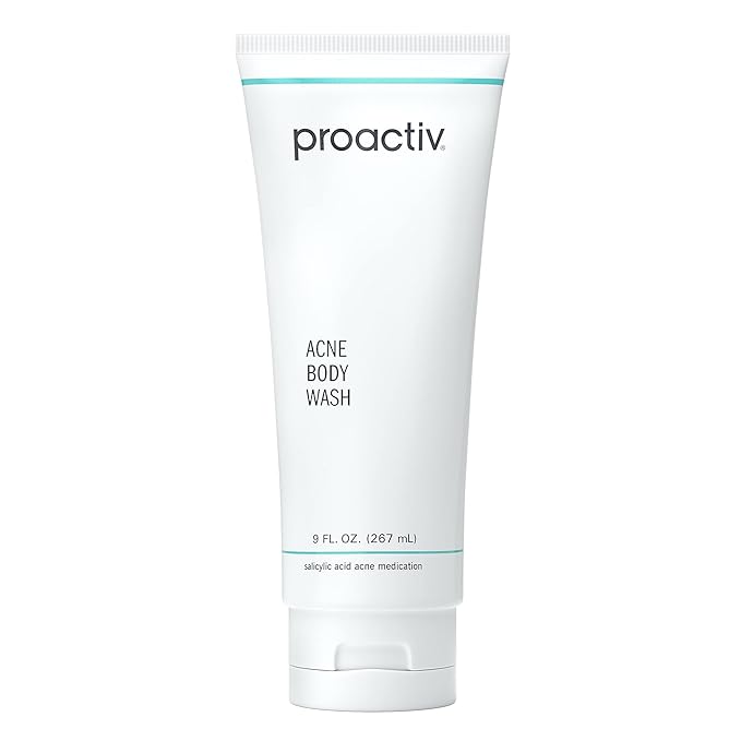 Proactiv Acne Body Wash Gentle Body Cleanser Unclogs Pores and Clears Body Blemishes Salicylic Acid &amp Glycolic Acid Formula Soothing Complex of Shea Butter Vitamin E &amp Aloe Vera Extract