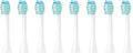Compatible for Sonicool Electric Toothbrush Head 051B Cleaning Replacement Bristle Brush Heads Nozzles4/8/16pcs(8PCS White)