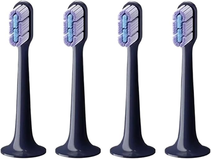 Compatible for Original Xiaomi Mijia Toothbrush Head T700 Sonic Electric Waterproof Soft Health Replacement Bristles(4 pcs)