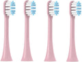 Replacement Brush HeadsCompatible for X3/X3U/X5 4PCS Clean Soft Electric Toothbrush Vacuum Nozzles Bristle(4PinkBlue)