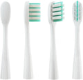 4 Pcs/Pack Replacement Brush Heads Compatible for usmile Toothbrush Head Deep Clean Type/Soft Bristle(Soft Bristle White)