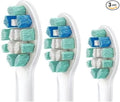 Generic 3 Genuine C2 Optimal Plaque Control Toothbrush Heads 3 Brush Heads White Fits HX9023/65