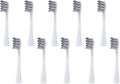 Brush Head ReplacementCompatible for Electric Toothbrush Soft Bristle X/X PRO/ Z1 Brushes Replaceable Fit(10 Grey)