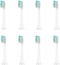 8Pcs Replacement Brush HeadsCompatibility for DiamondClean HX3/HX6/HX9 Series Electric Toothbrush HX6064(8Pcs White)