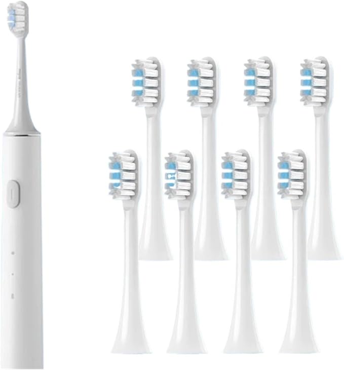 T300/T500/T500C/T700 Replacement Toothbrush Heads for Soft Bristle Brush(White-20pcs)